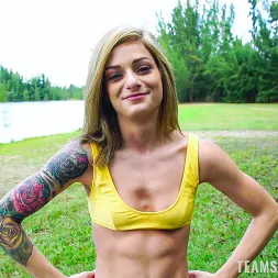 Roxy Ryder in 'Team Skeet' Disc Golf Dick Down (Thumbnail 6)