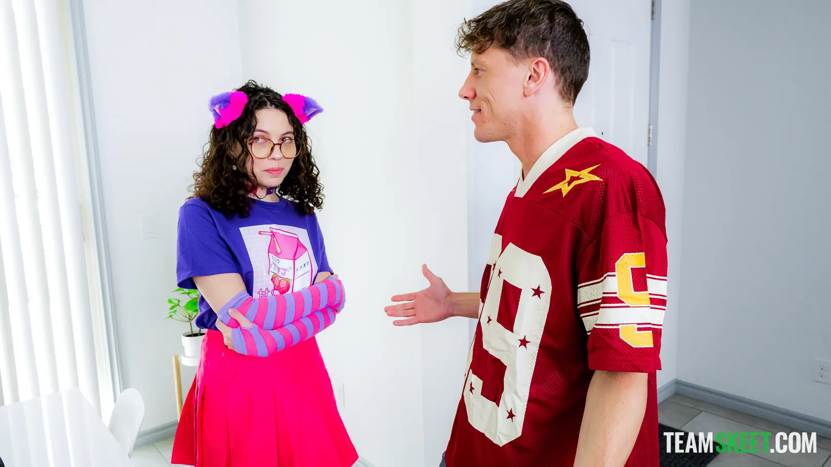 Satine Summers in '“Try on My Mom's Lingerie…” Nerd Girl vs Jock's Cock' from 'Team Skeet' (Photo 30) Team Skeet '“Try on My Mom's Lingerie…” Nerd Girl vs Jock's Cock' starring Satine Summers (Photo 30)