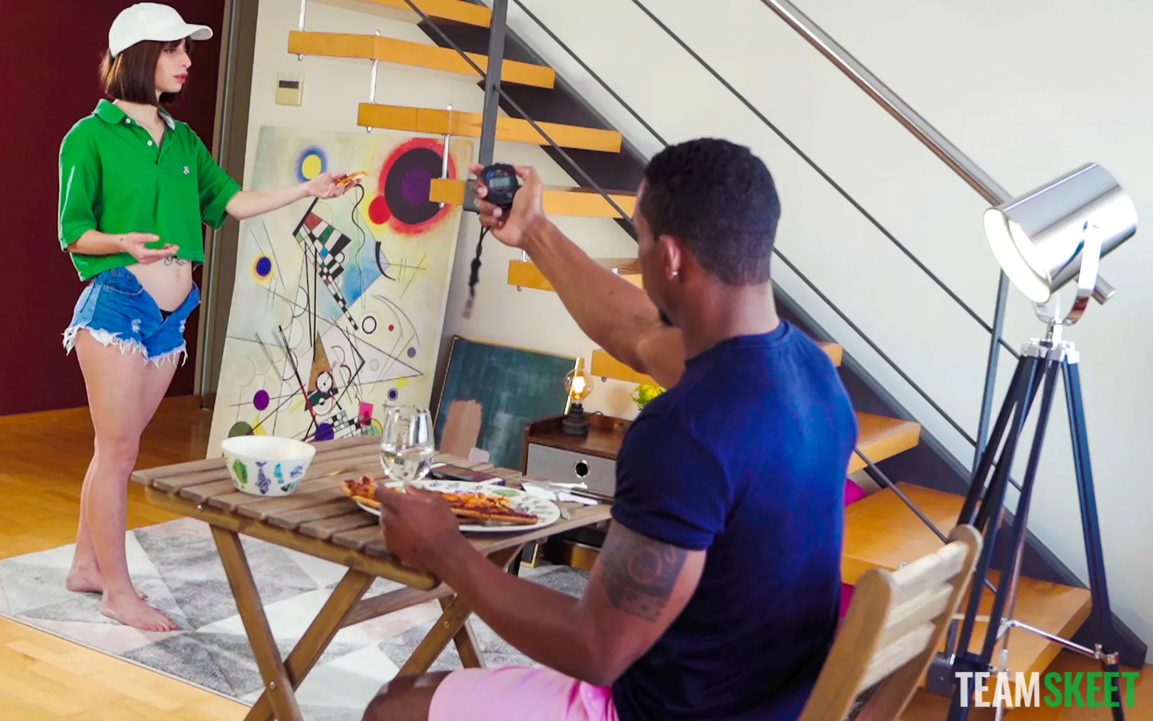 Team Skeet 'Caliente y listo' protagonizando Silvia Soprano (foto 30)