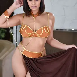 Violet Starr en 'Team Skeet' Sueño con chicas con curvas (Miniatura 9)